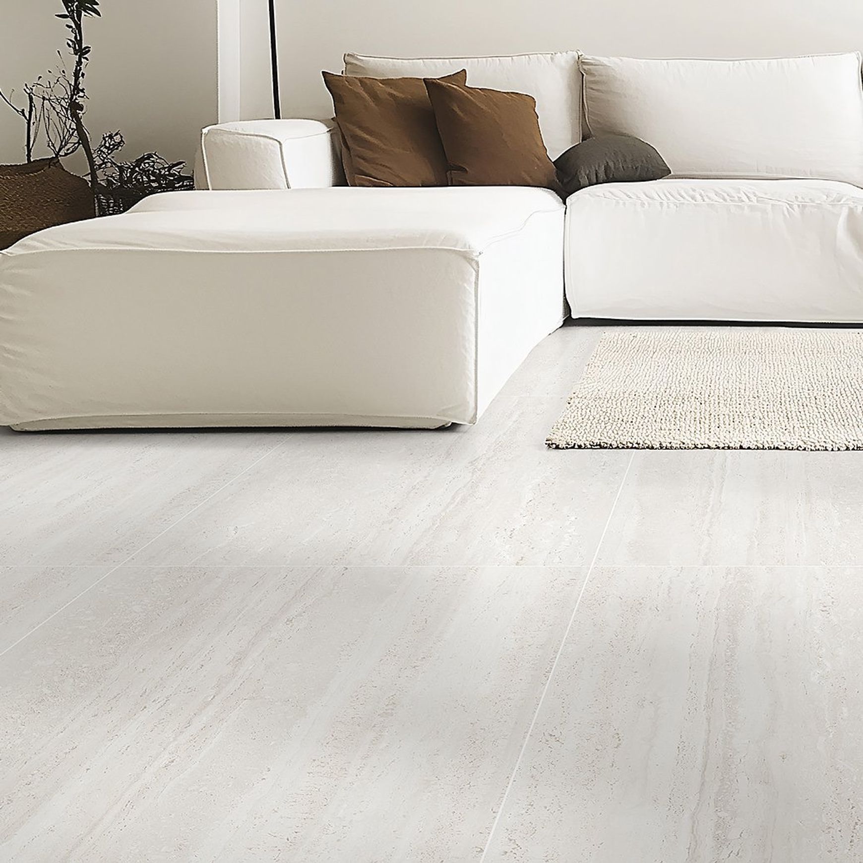 Travertine Vein Cut Collection | Floor & Wall Tile