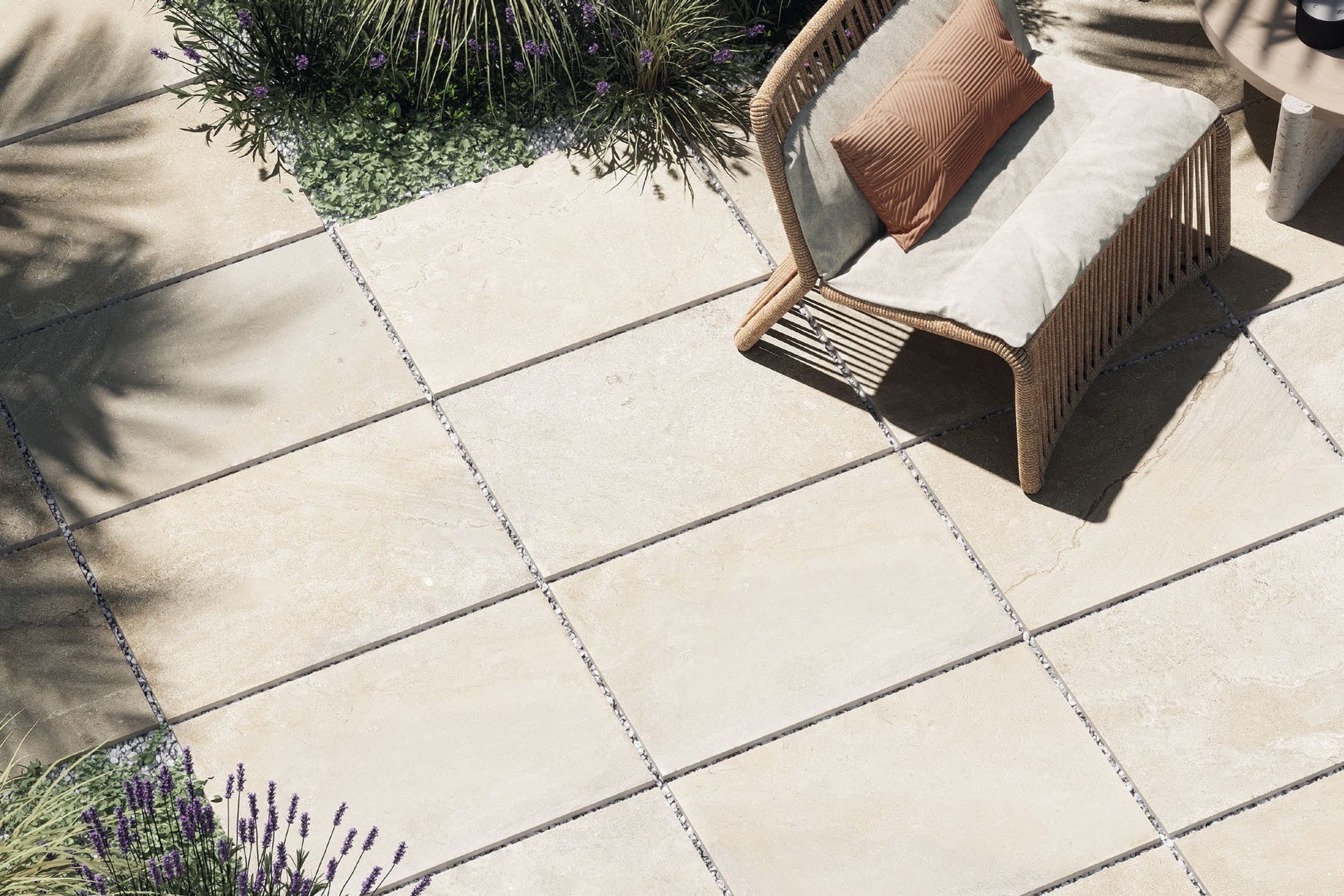 Tuffeau Series Stone Look Porcelain Tiles