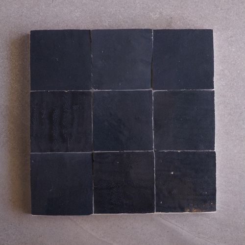 Moroccan Zellige - Charcoal
