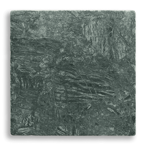Tumbled Stone Tile - Forest Green