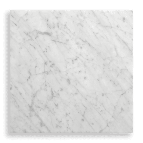 Carrara C Honed Square Tile