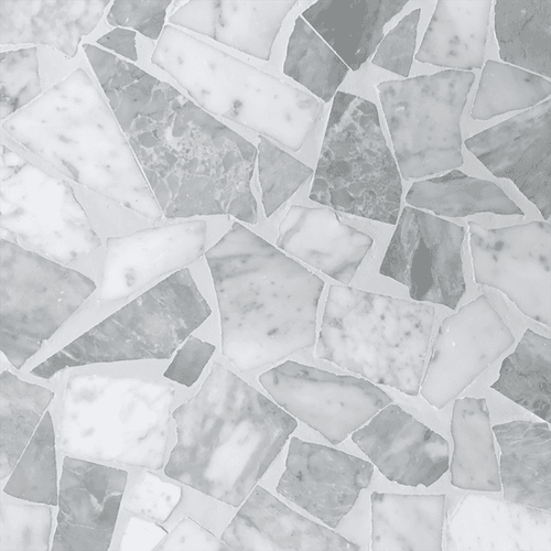 Carrara & Bardiglio Honed Palladiana