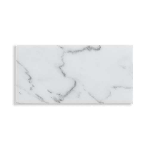 Calacatta Statuario Honed Subway