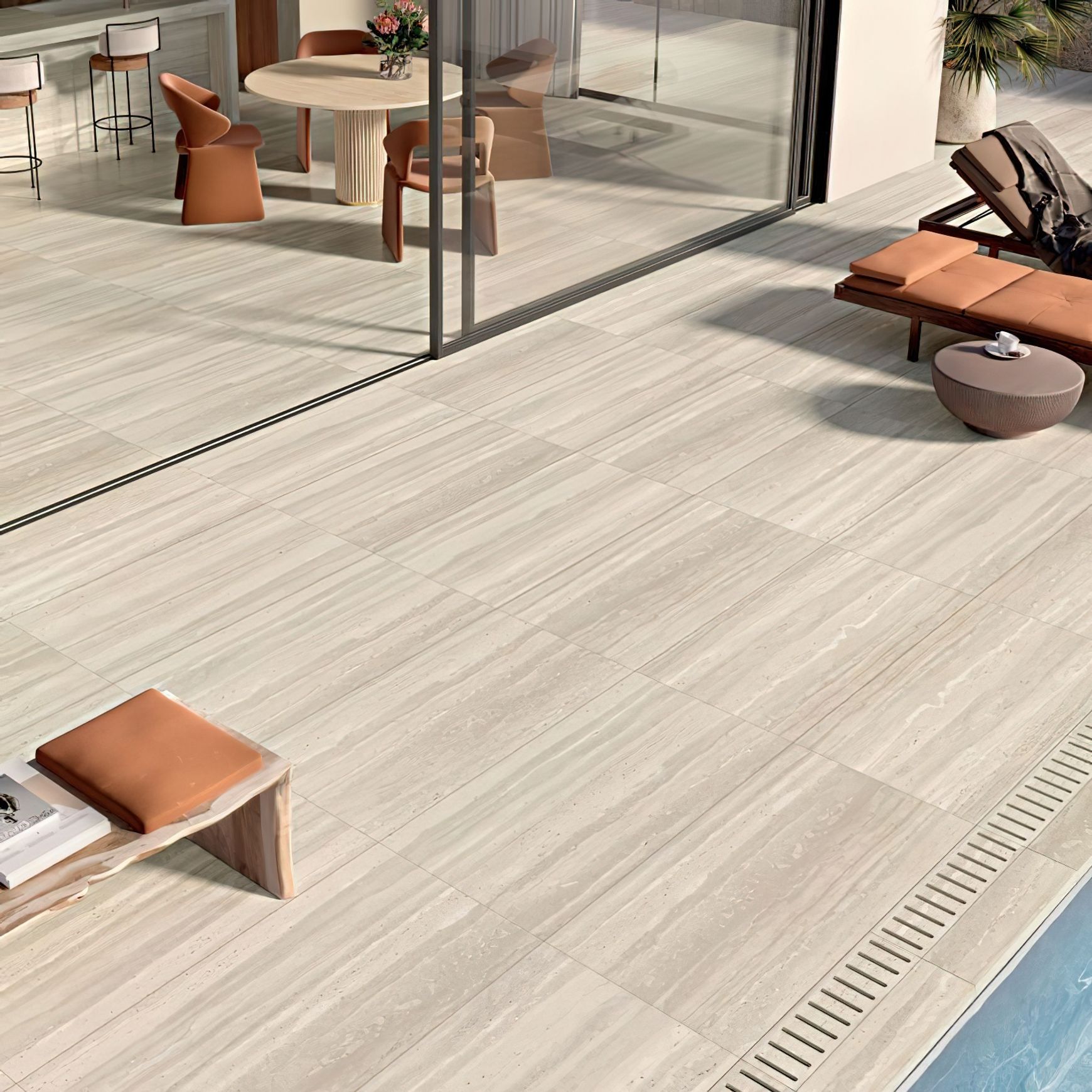 Dorica Full Body Porcelain Tile by Ariana