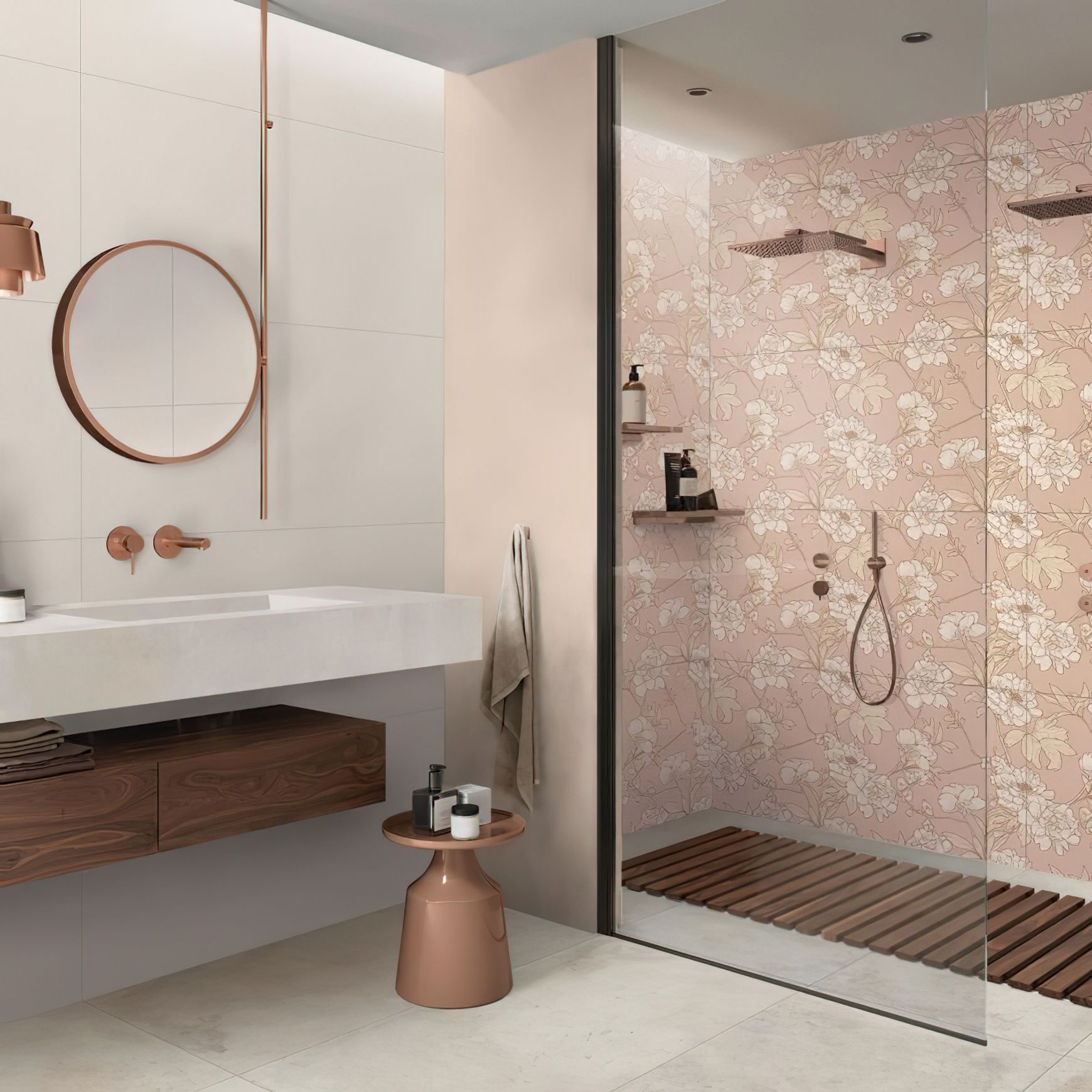 Floralia Porcelain Tile by Desvres Ariana