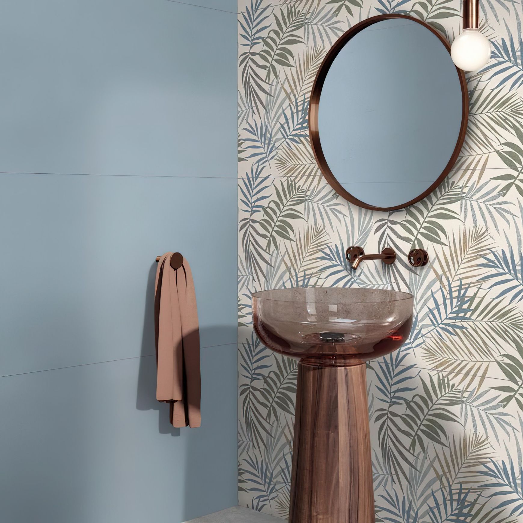 Floralia Porcelain Tile by Desvres Ariana