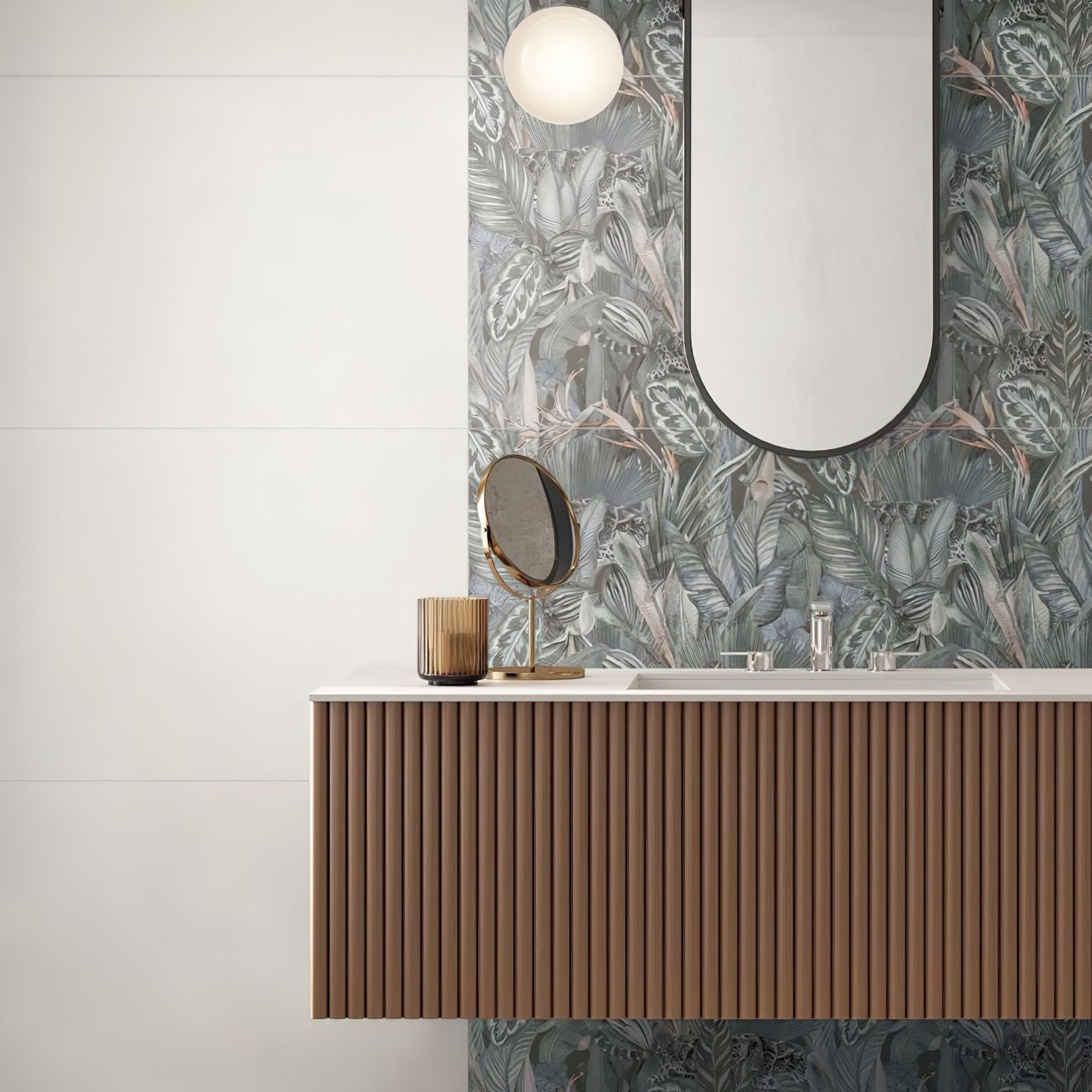 Floralia Porcelain Tile by Desvres Ariana