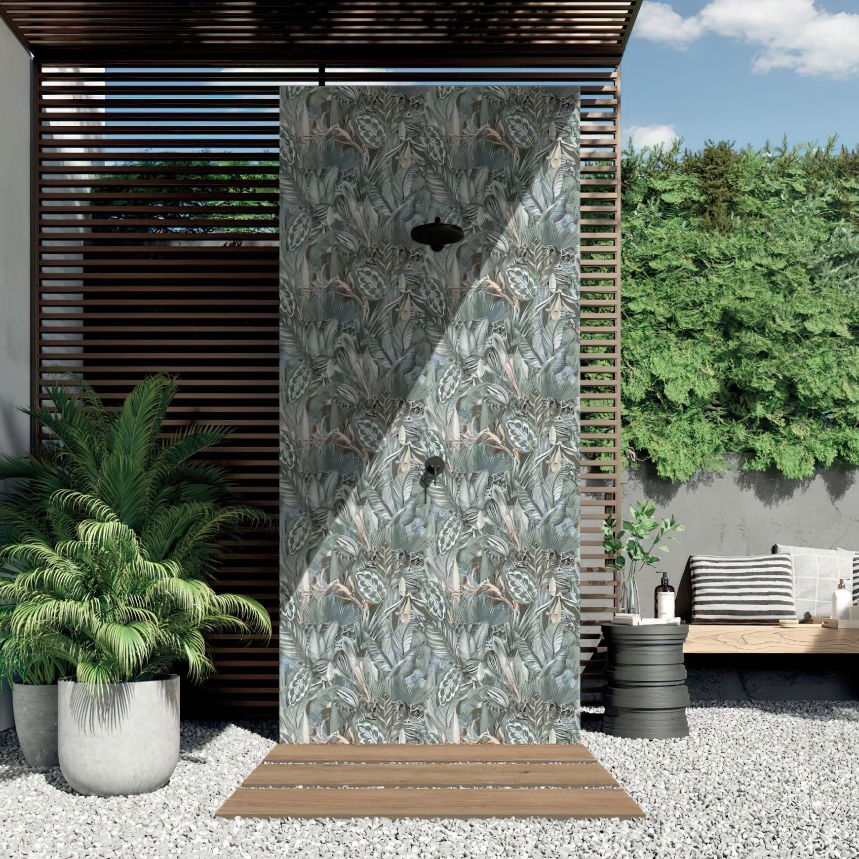 Floralia Porcelain Tile by Desvres Ariana