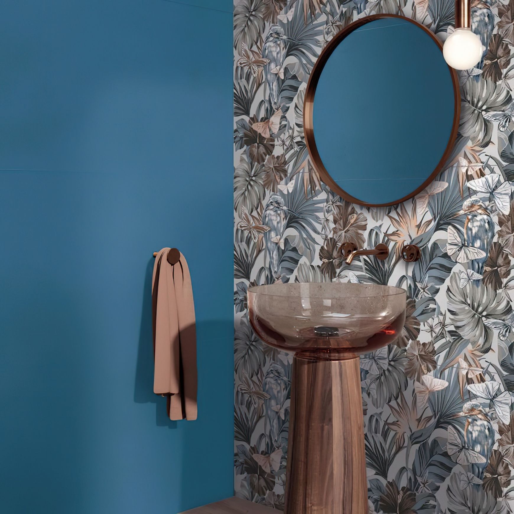 Floralia Porcelain Tile by Desvres Ariana