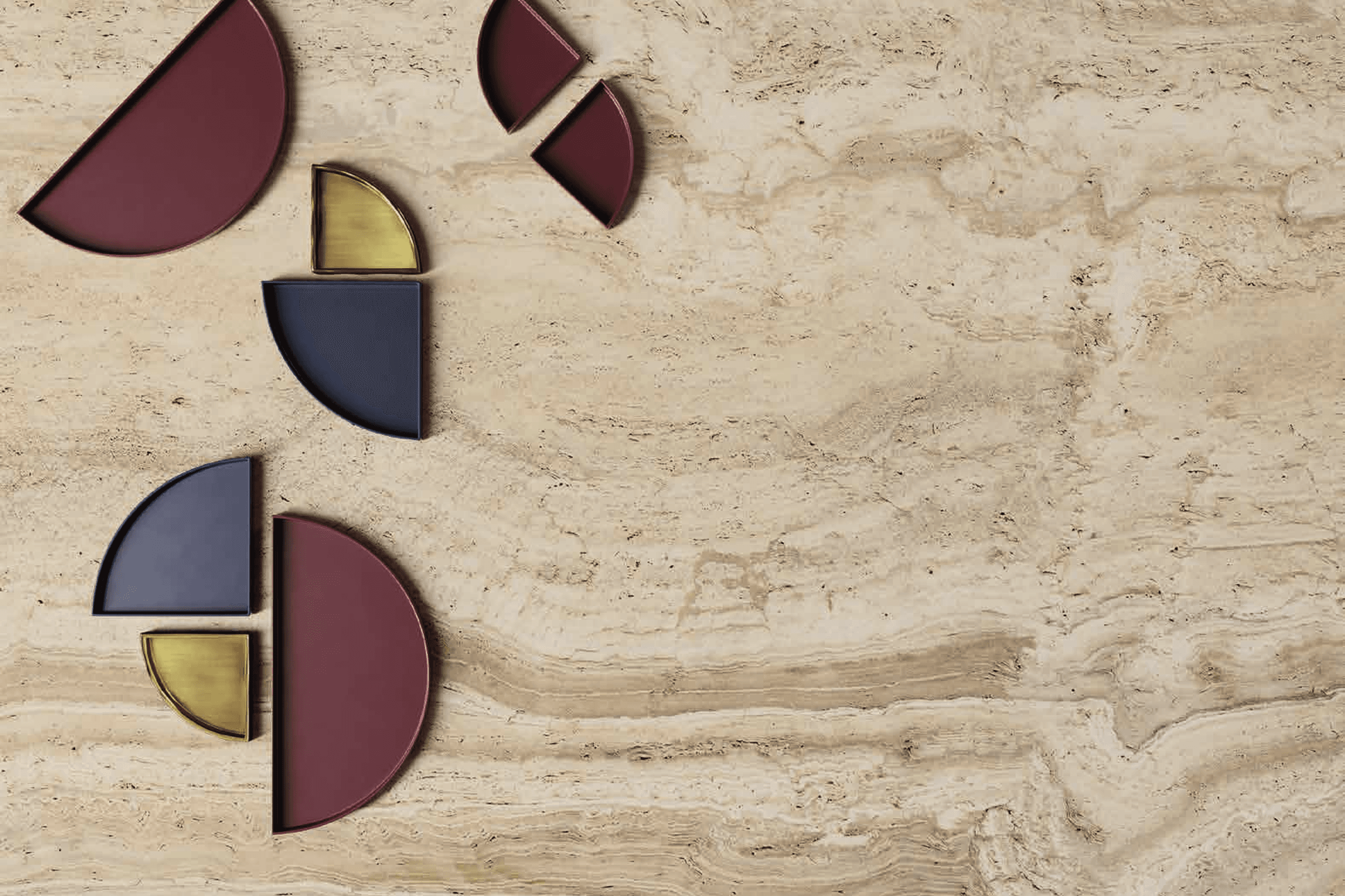 Navona Travertine Tiles by Flaviker