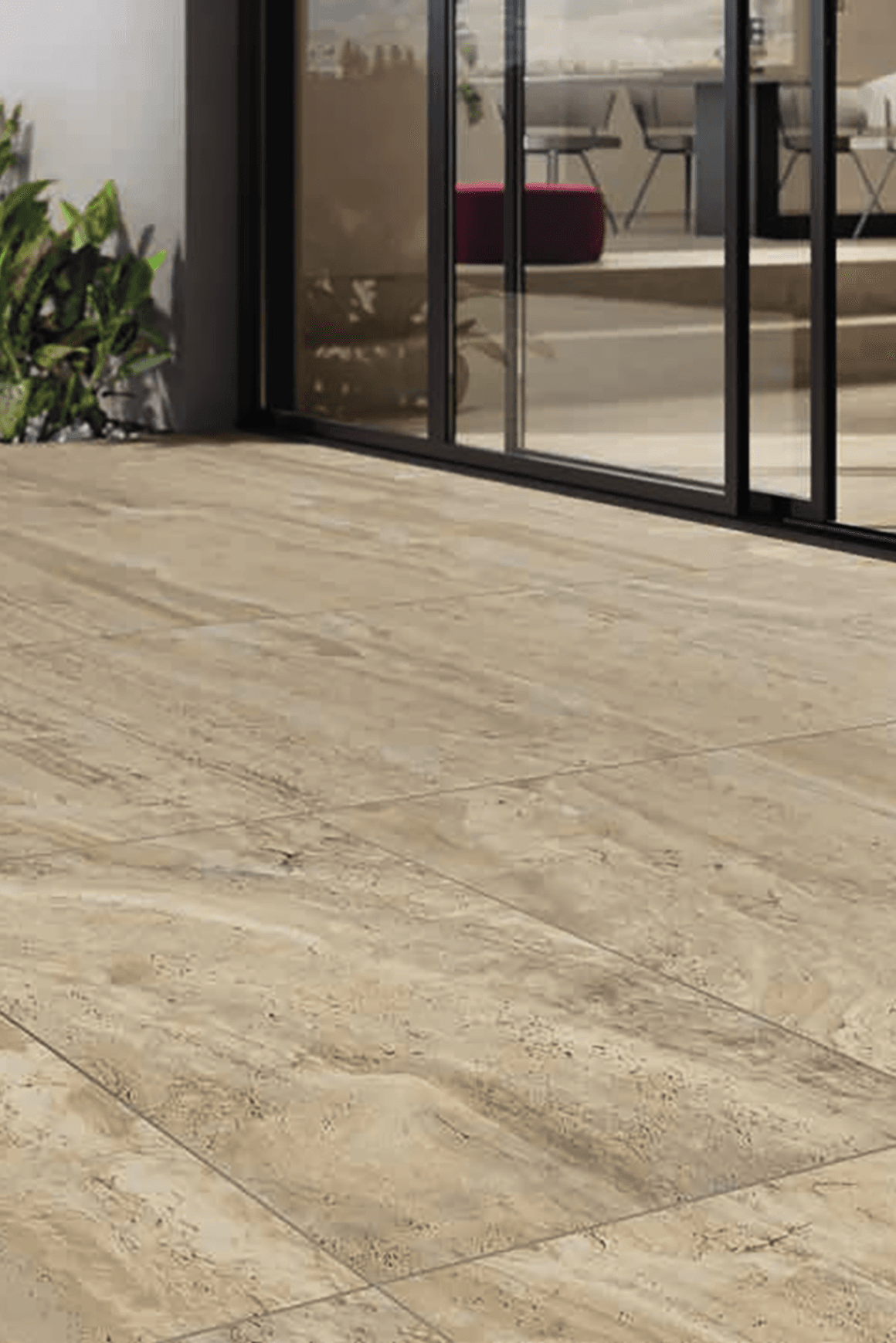 Navona Travertine Tiles by Flaviker