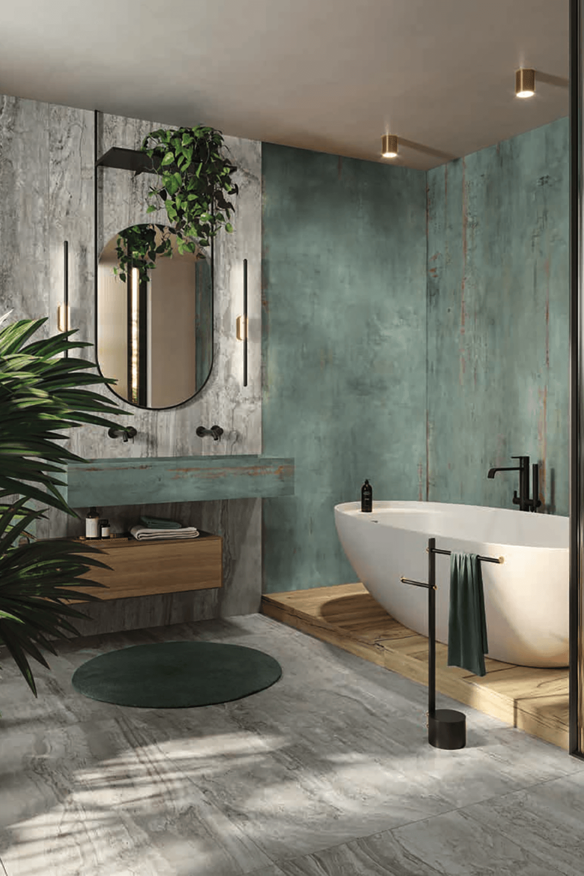 Navona Travertine Tiles by Flaviker