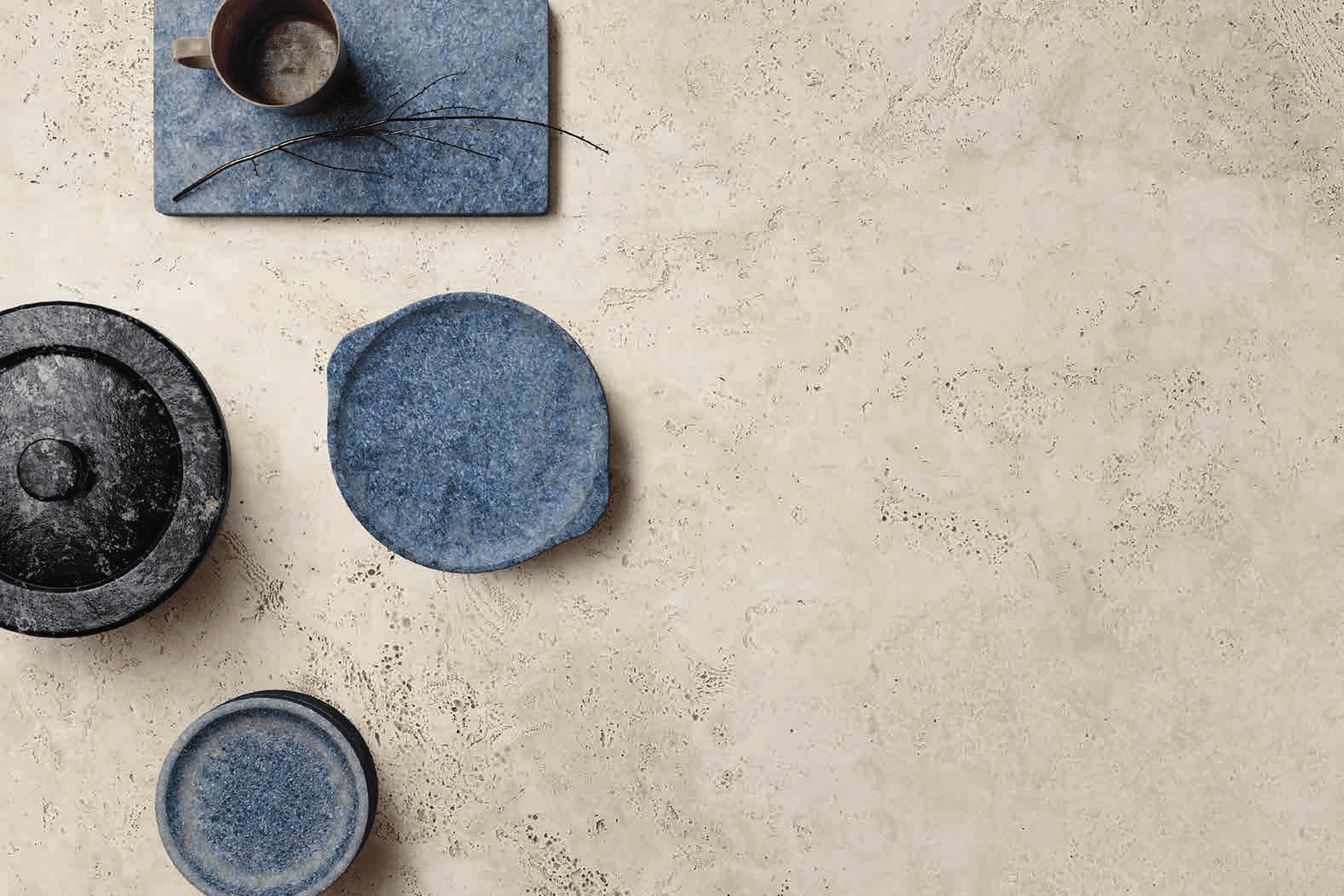 Navona Travertine Tiles by Flaviker