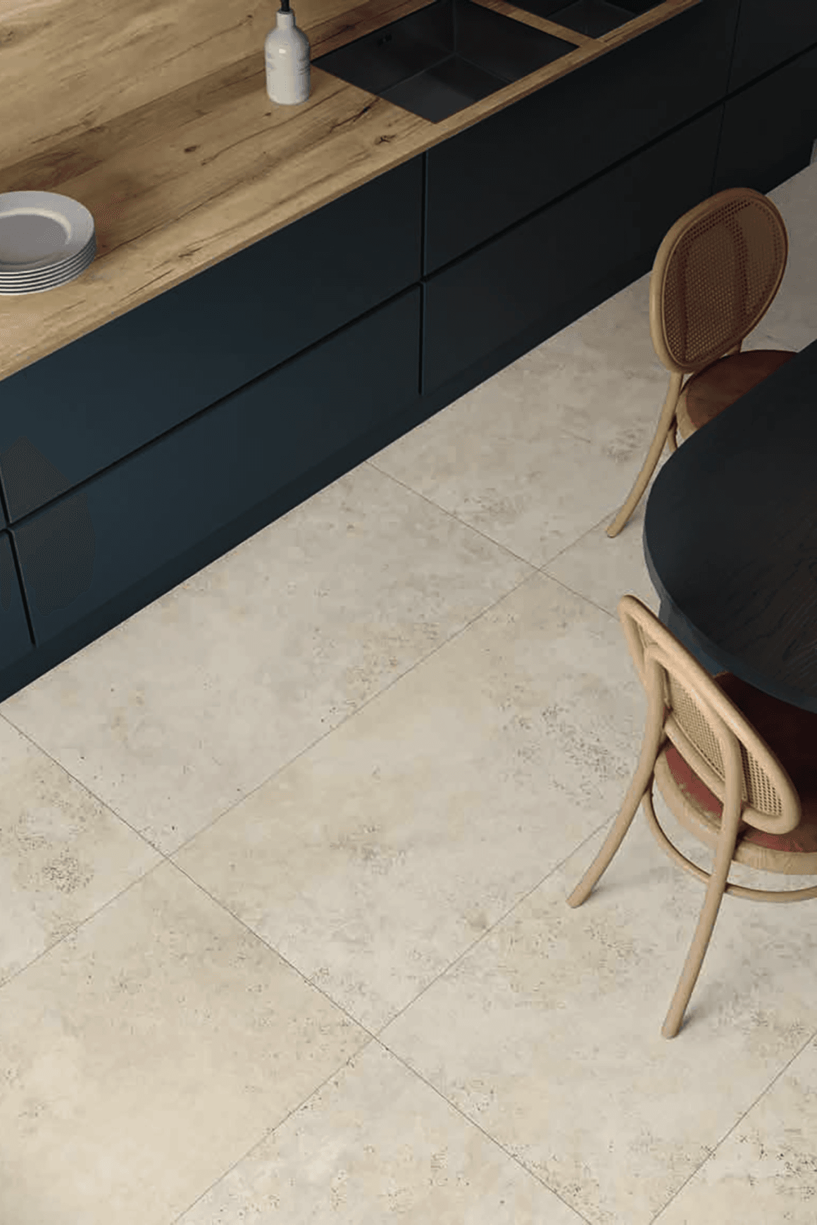 Navona Travertine Tiles by Flaviker