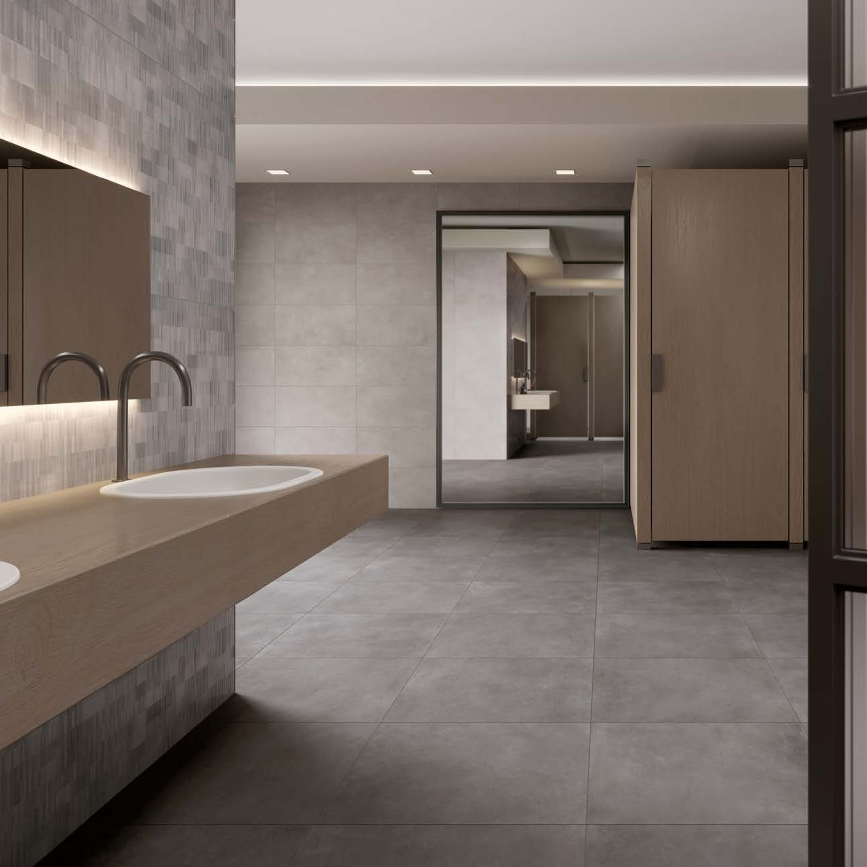 Glitch Porcelain Stoneware Tiles by Ceramiche Piemme