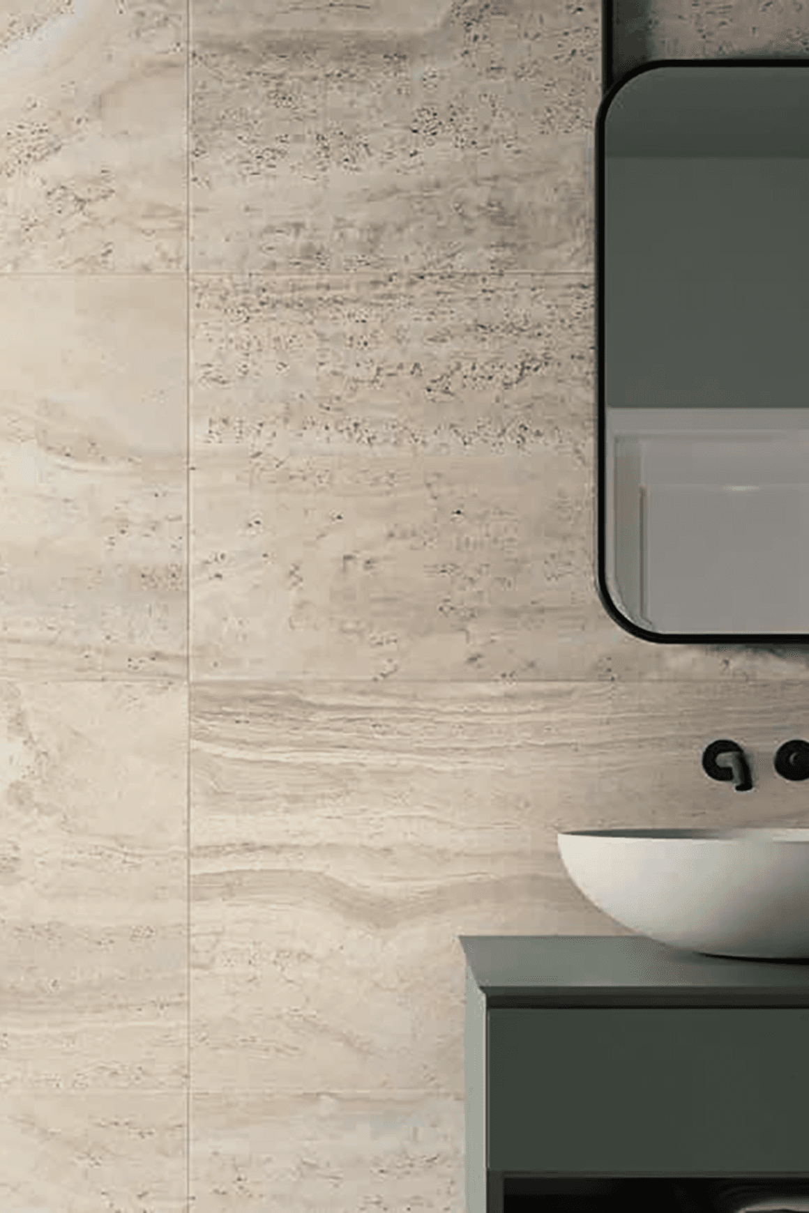 Navona Travertine Tiles by Flaviker