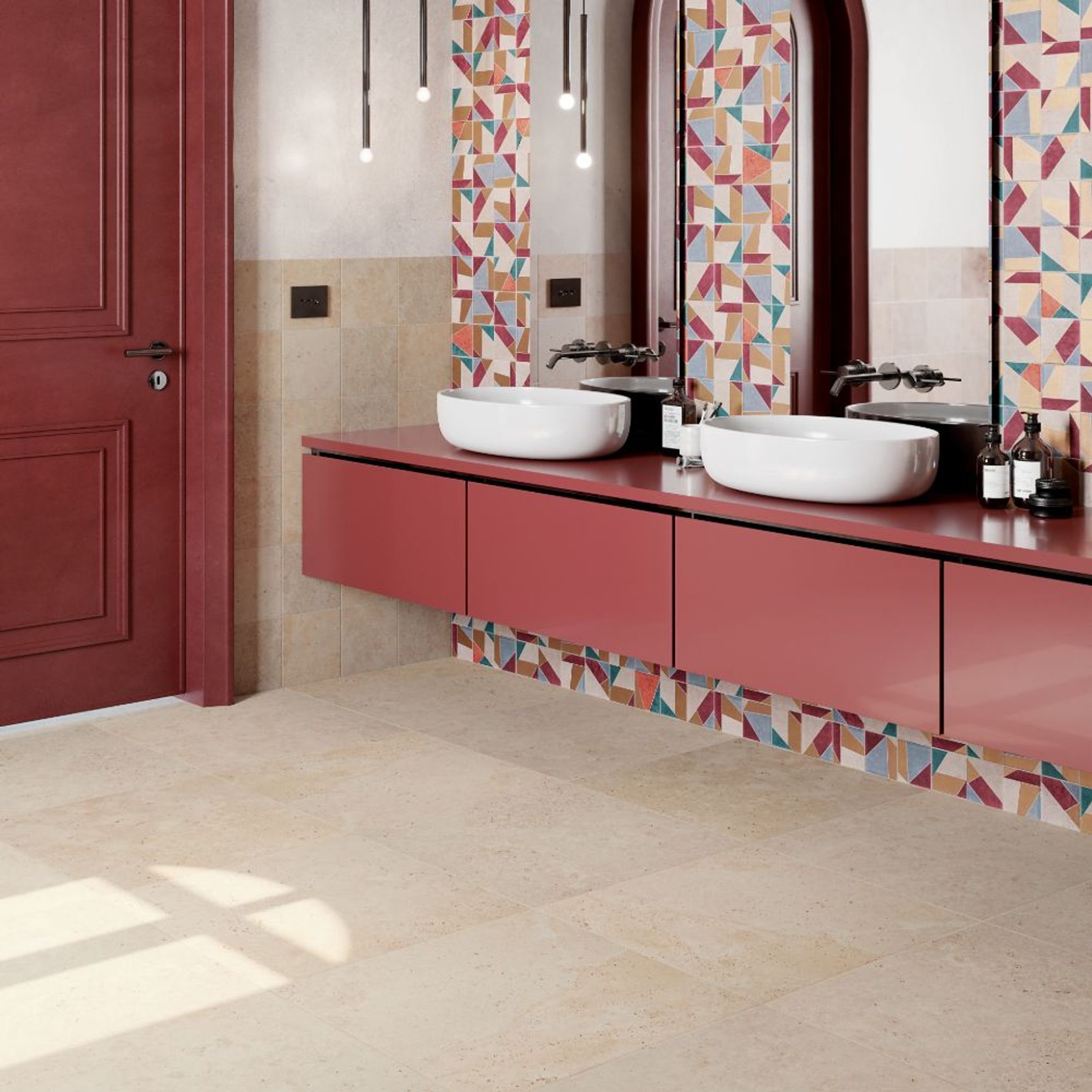In Falda Travertine Wall & Floor Tiles