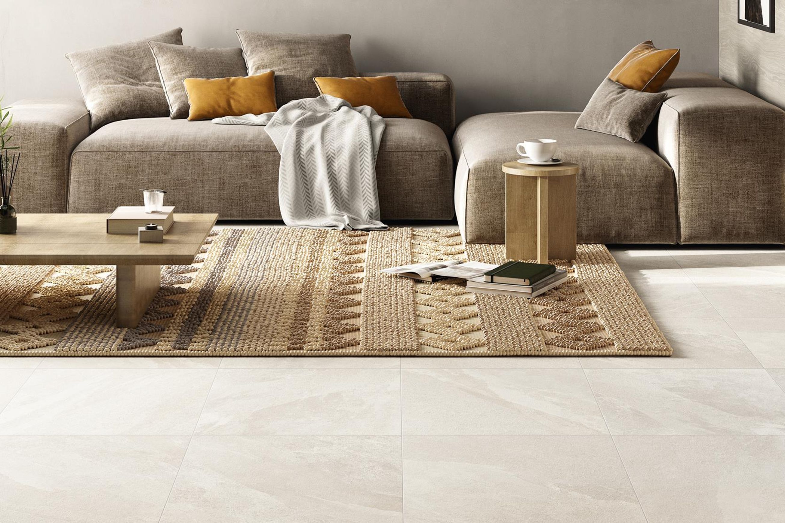 Limequartz Stone and Marble Tile by Ascot