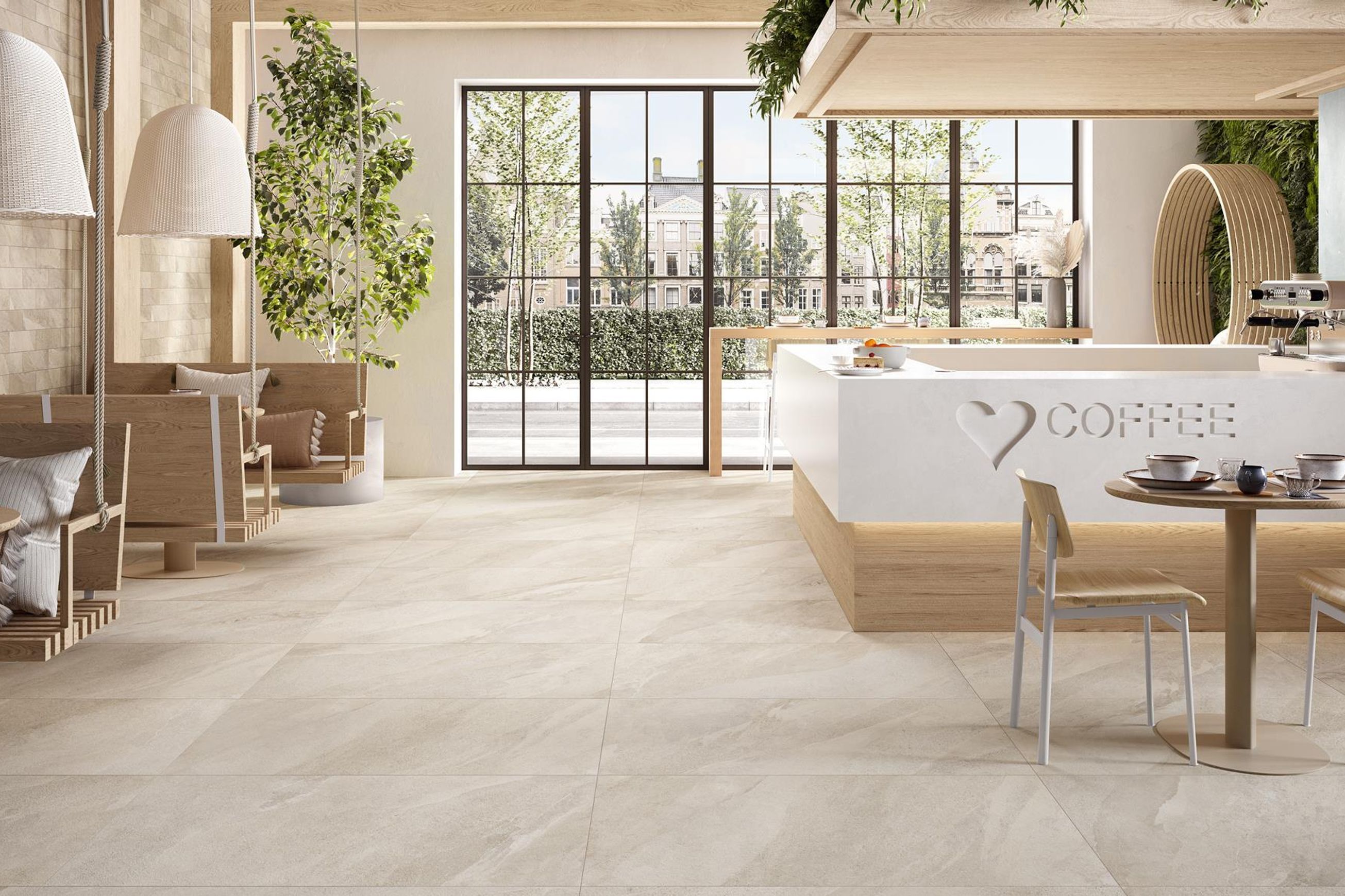 Limequartz Stone and Marble Tile by Ascot