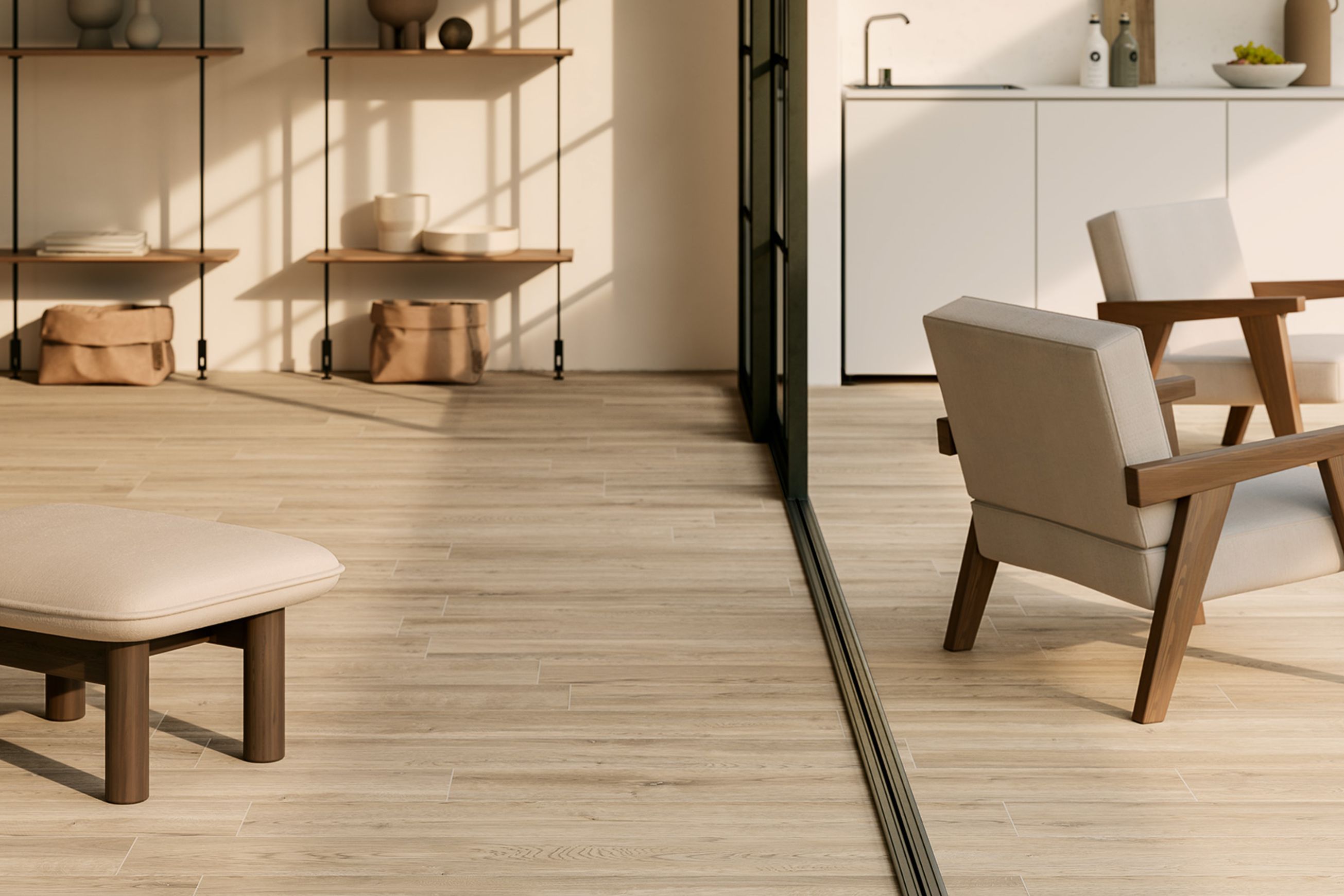 Deep Wood Tile by Ascot