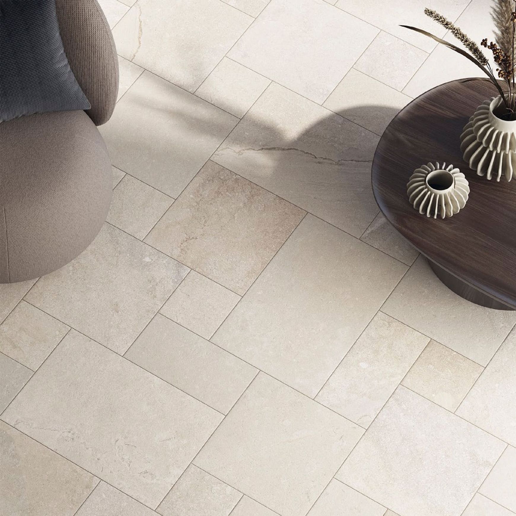 Tuffeau Series Stone Look Porcelain Tiles
