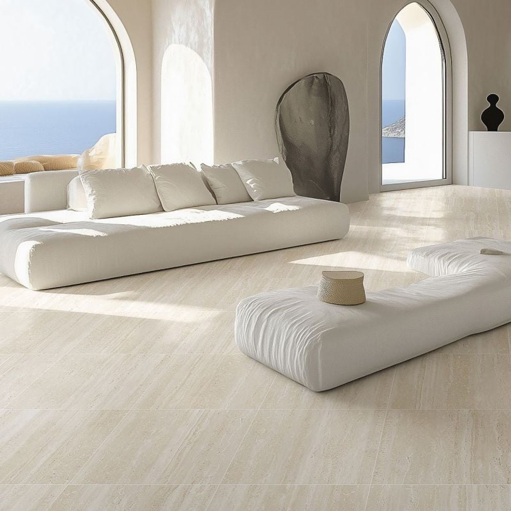 Travertine Vein Cut Collection | Floor & Wall Tile