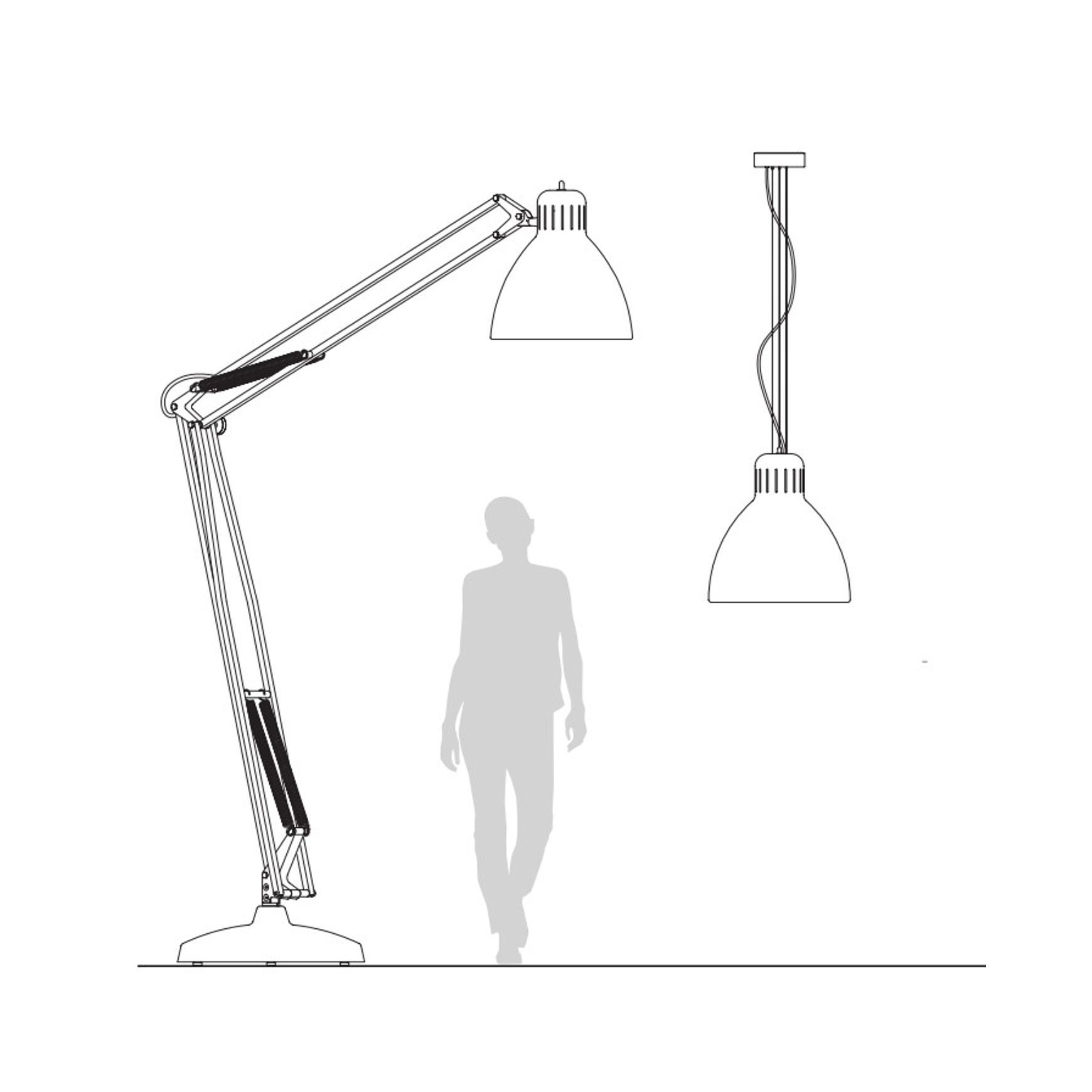 THE GREAT JJ Floor Lamp by Leucos