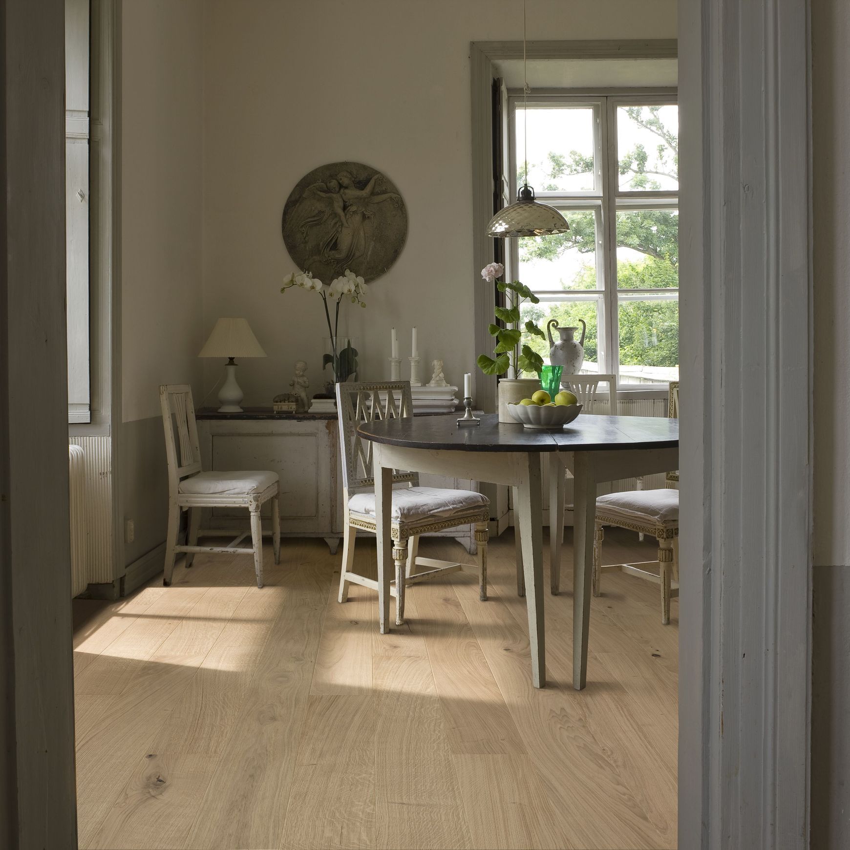 Oak Nouveau White Wood Flooring