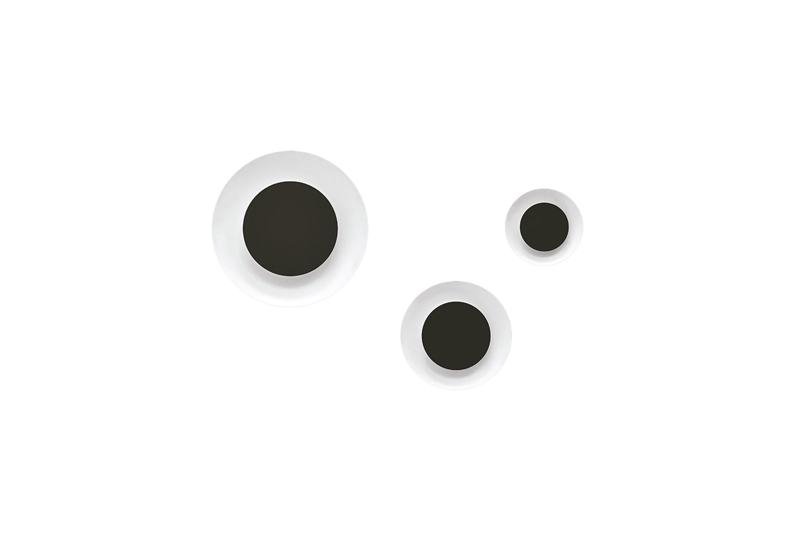 Wall Ceiling Light With Smooth Distribution In 3 Sizes