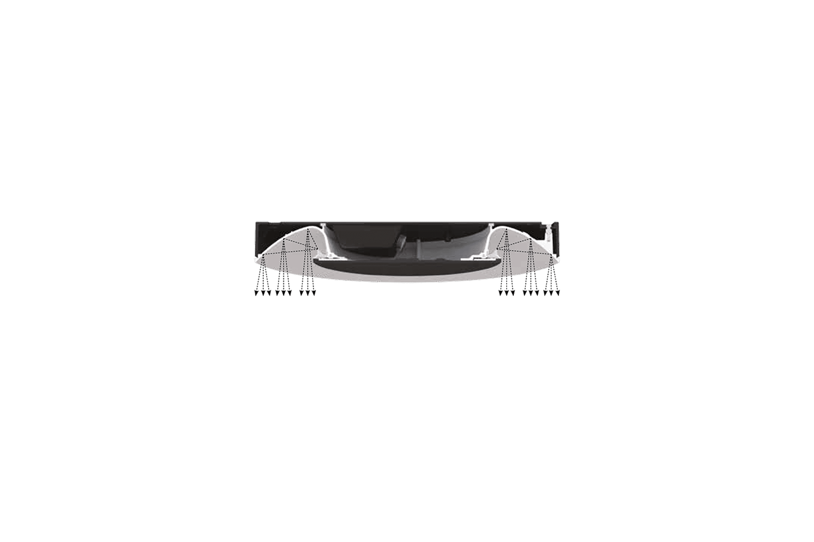 Wall Ceiling Light With Smooth Distribution In 3 Sizes