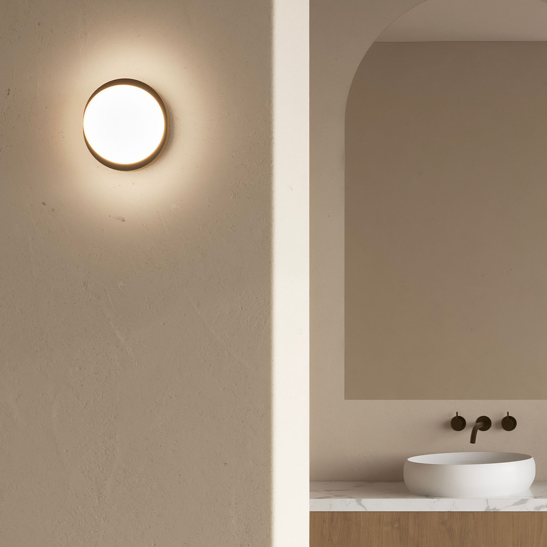 Bode Round Wall/Ceiling Light