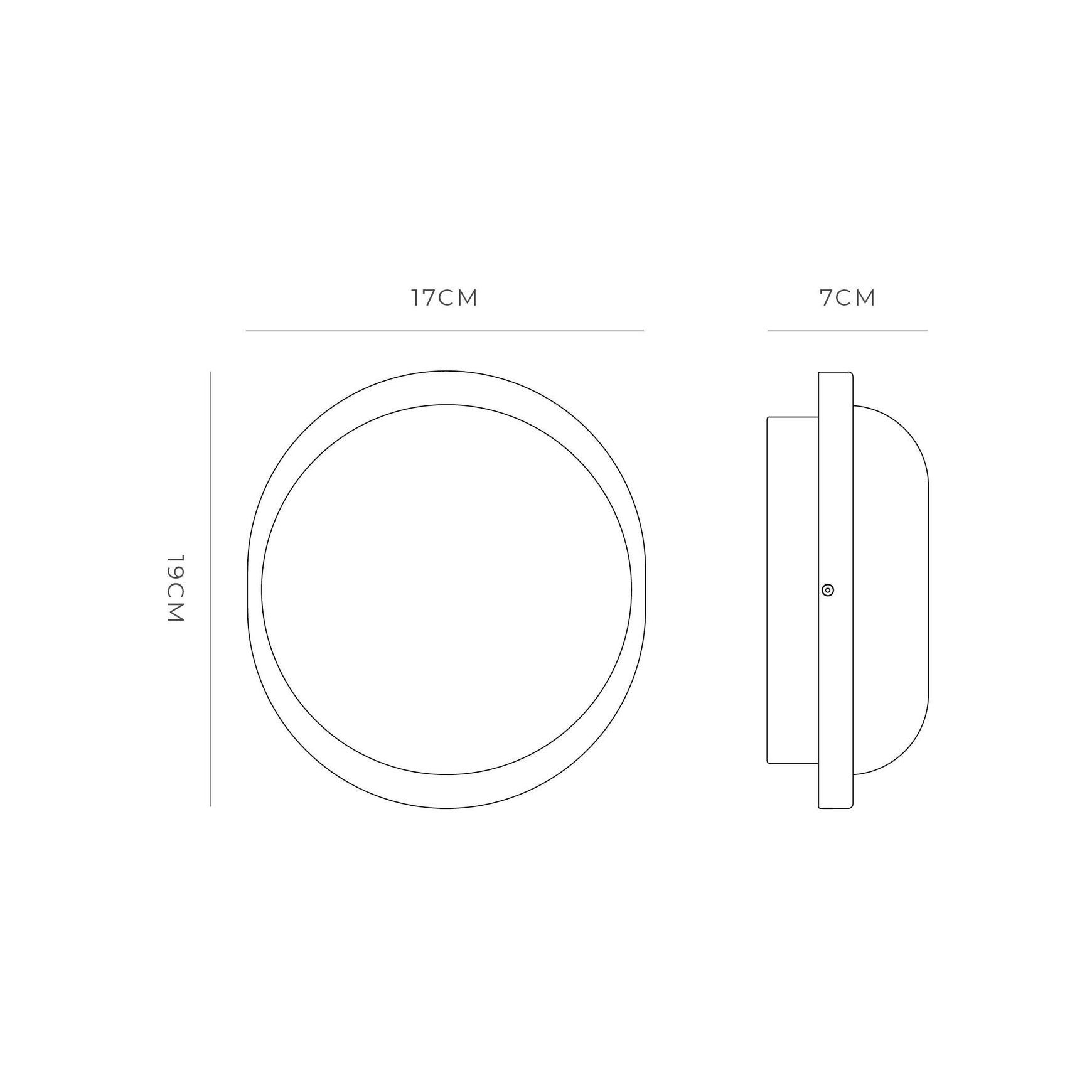Bode Round Wall/Ceiling Light