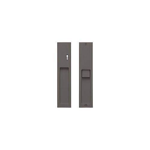 Kawajun KV-07 Recessed Door Pull with Privacy Lock