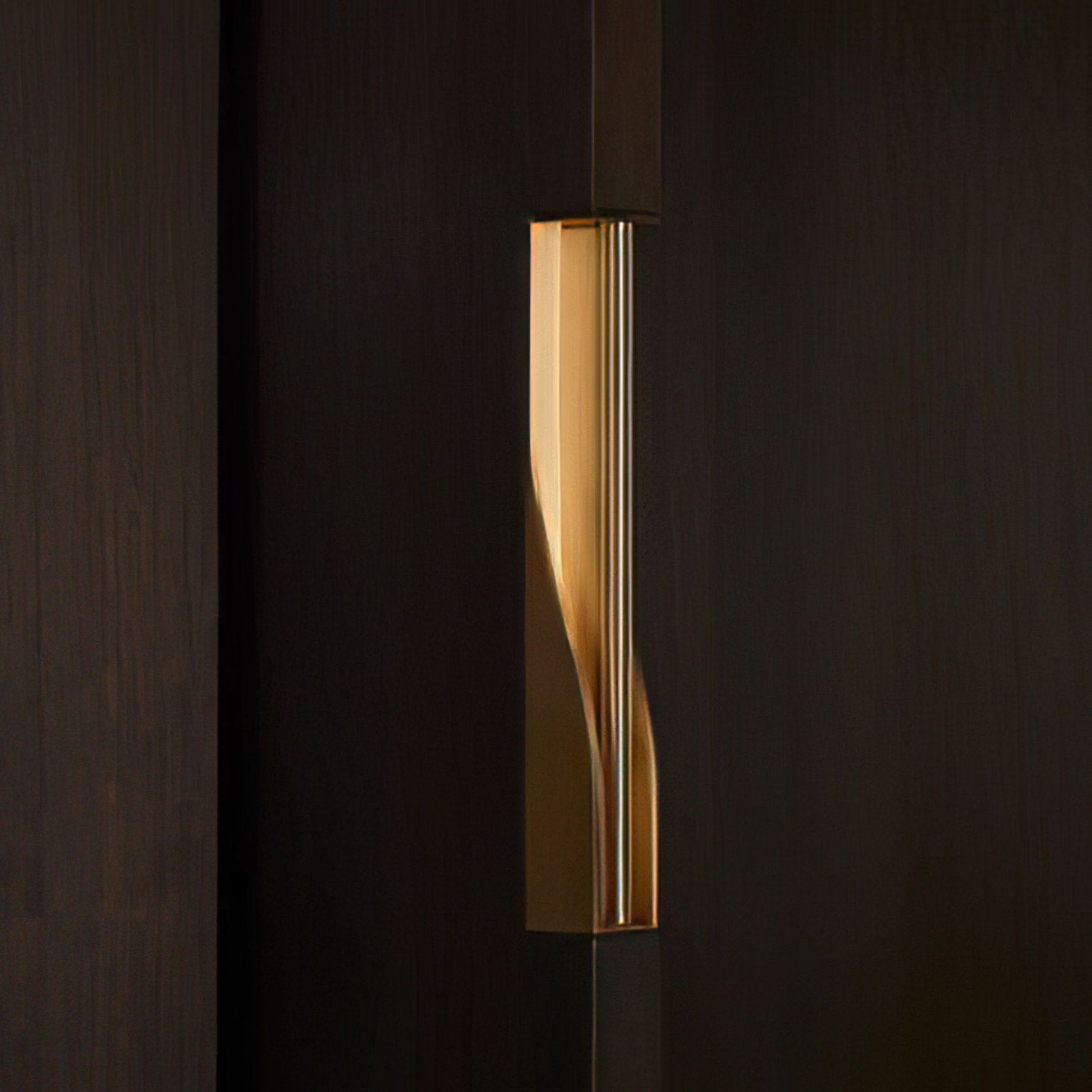 Ballet Sliding Door Recessed Edge Pull