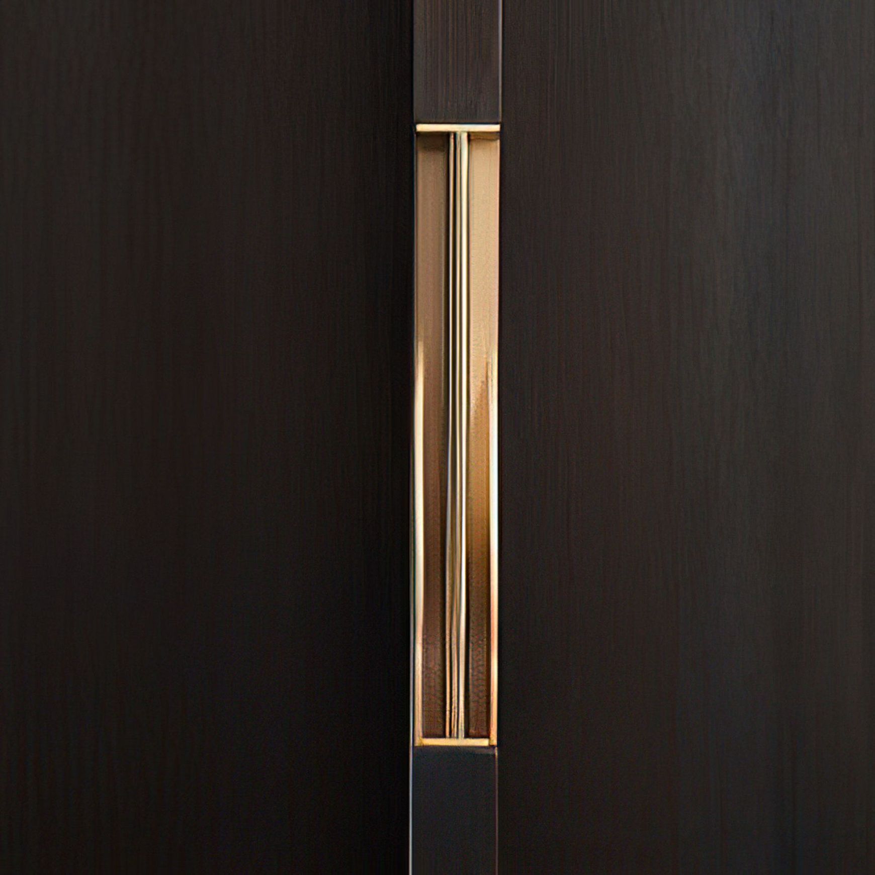 Ballet Sliding Door Recessed Edge Pull