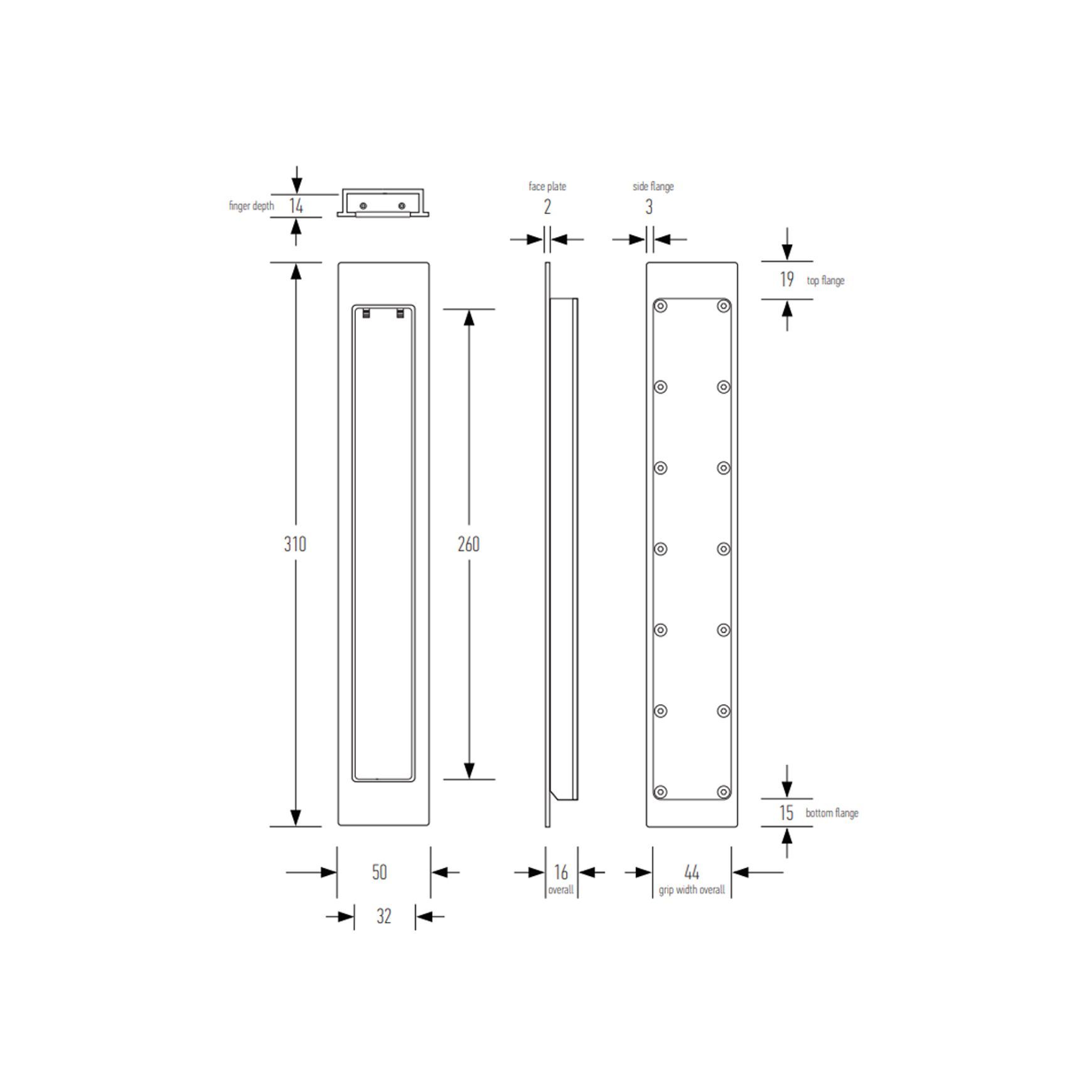 Halliday & Baillie Flush Pull