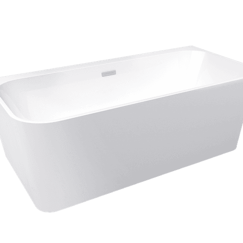 Curve Mini Back-to-Wall Acrylic Bath