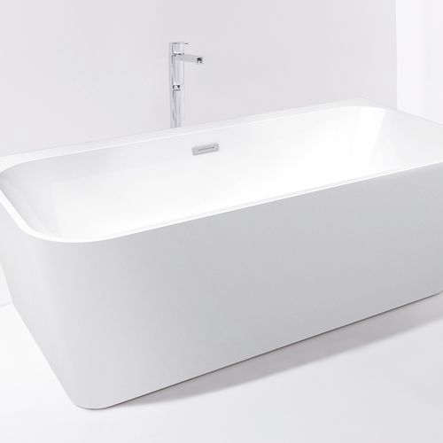 Curve Back-to-Wall Acrylic Bath