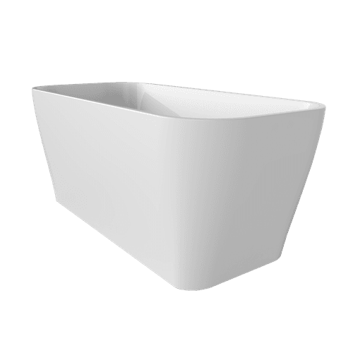 'The Smith' Bath 1500mm Free Standing Matte White