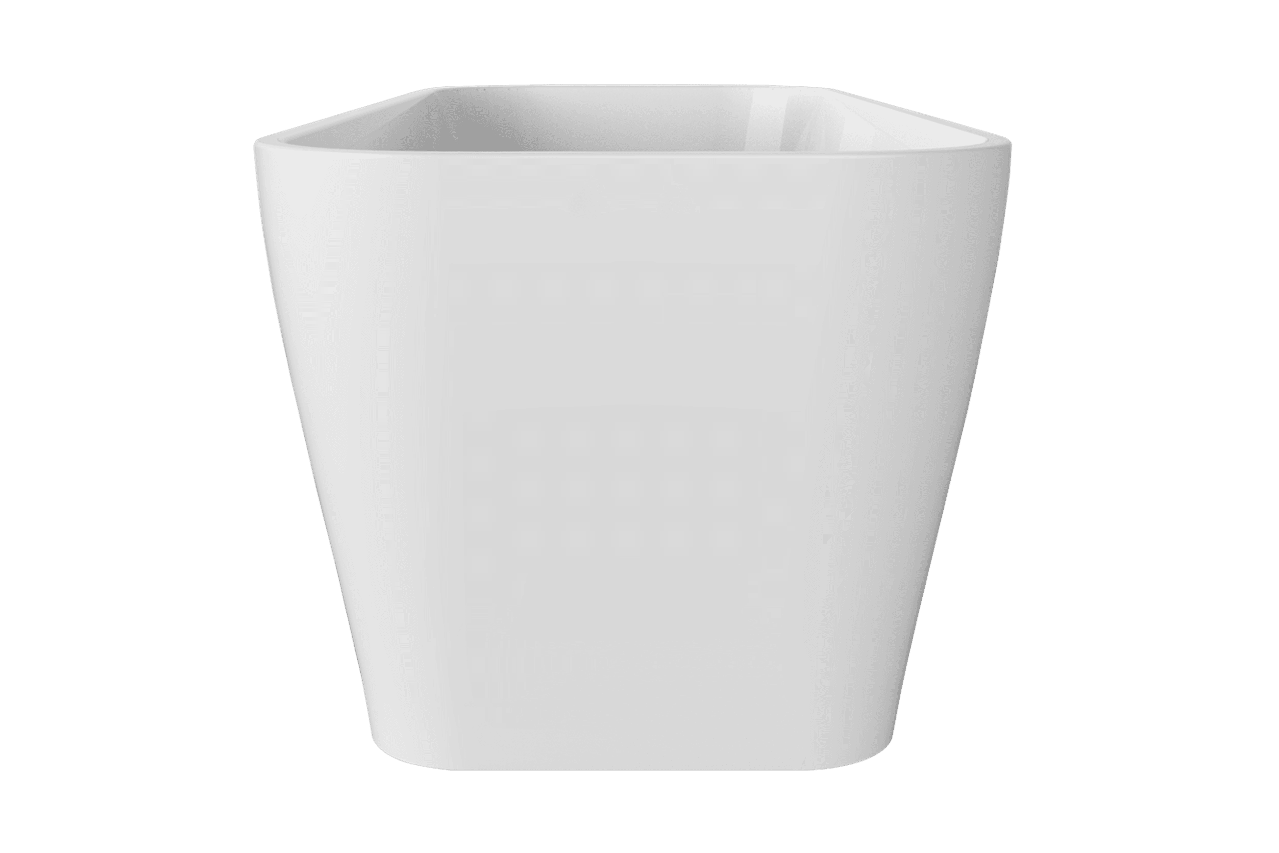 'The Smith' Bath 1700mm Free Standing Gloss White Acrylic