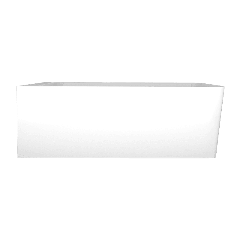 'The Smith' LH Corner Bath 1700mm Gloss White Acrylic