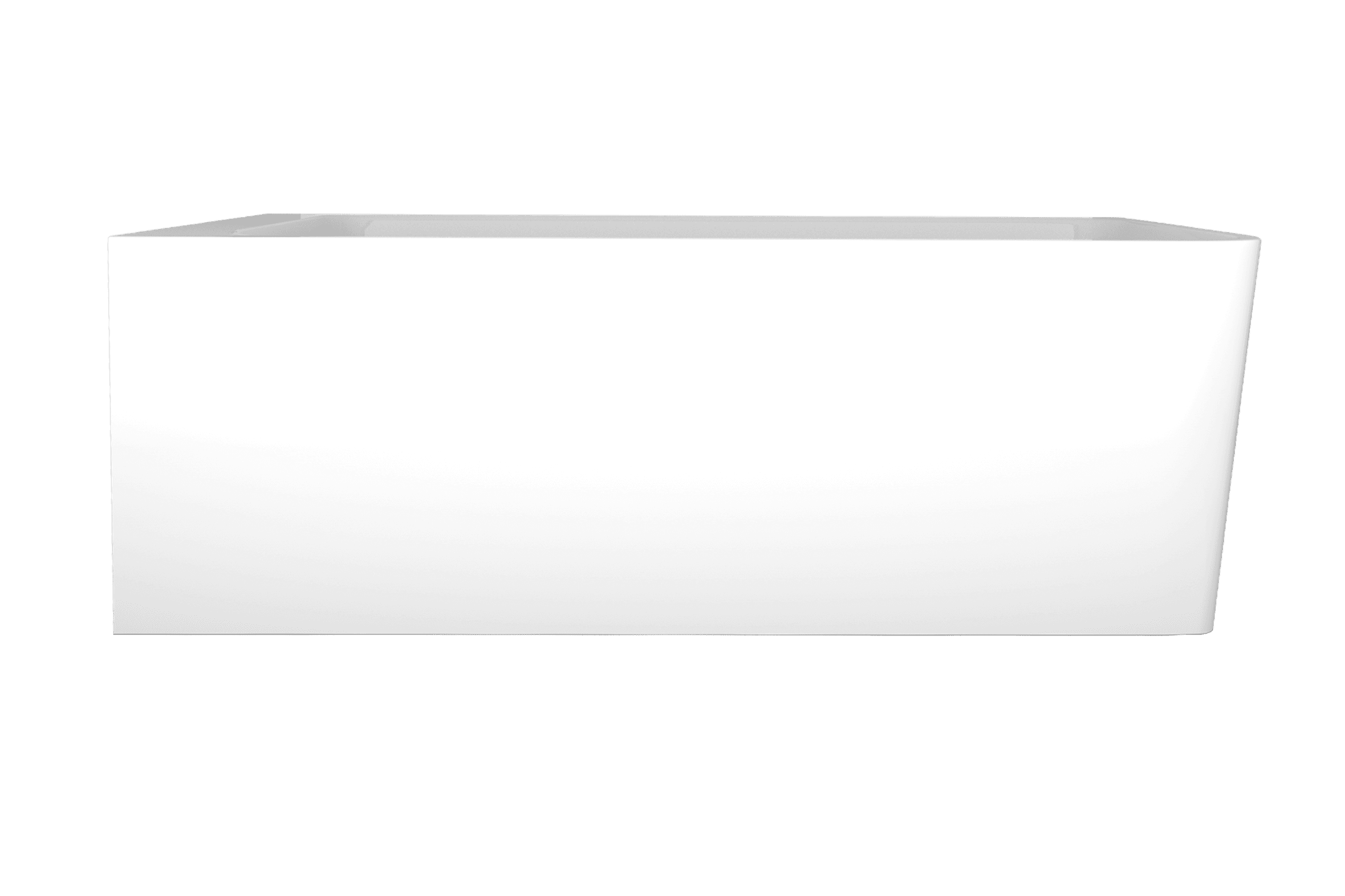 'The Smith' RH Corner Bath 1700mm Gloss White Acrylic