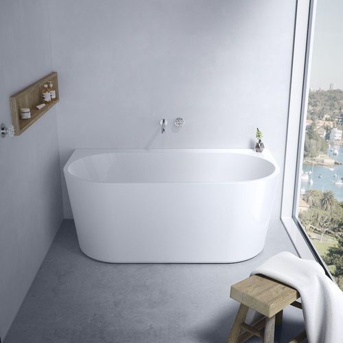 Urbane II Back to Wall Free Standing Bath 1400
