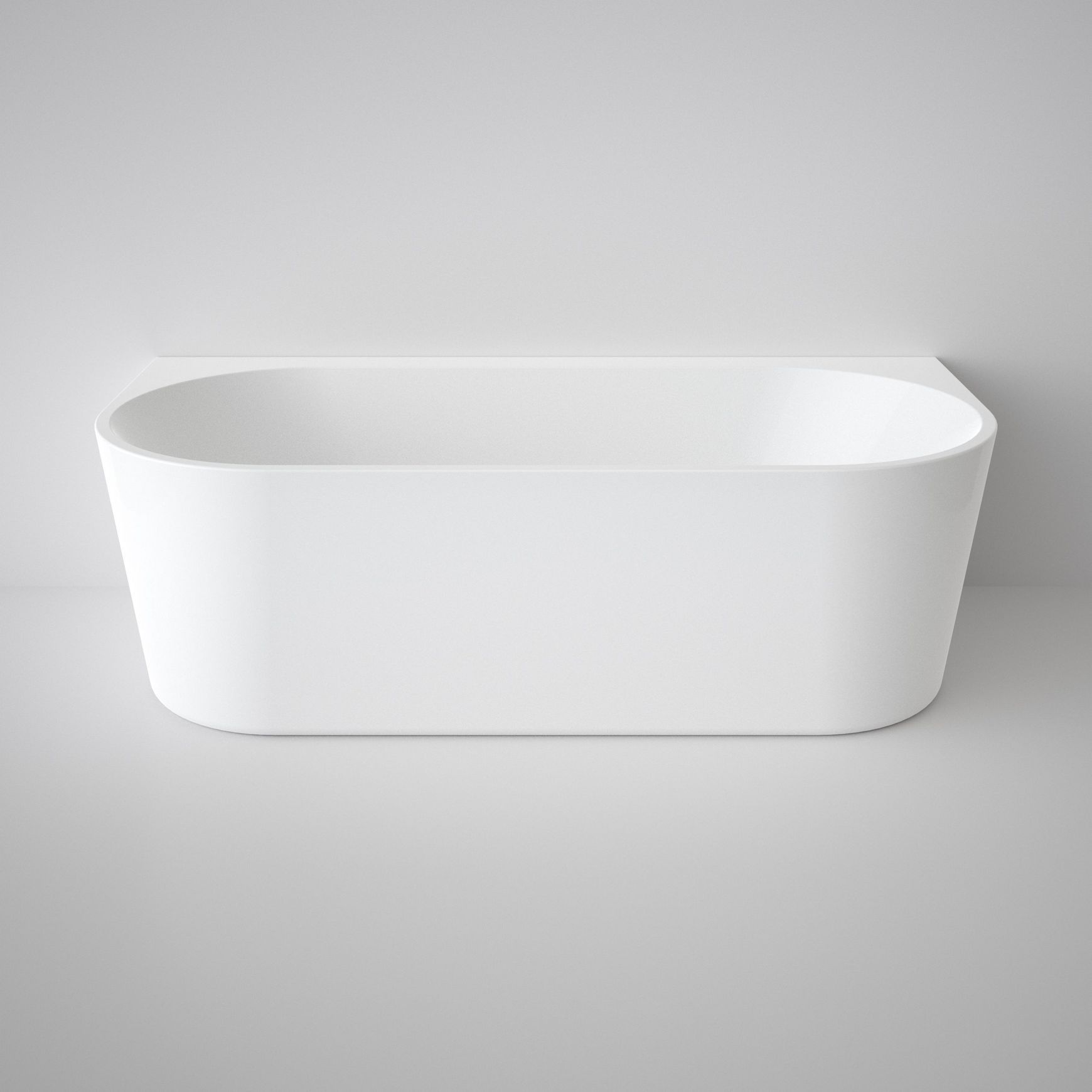 Urbane II Back to Wall Free Standing Bath 1800