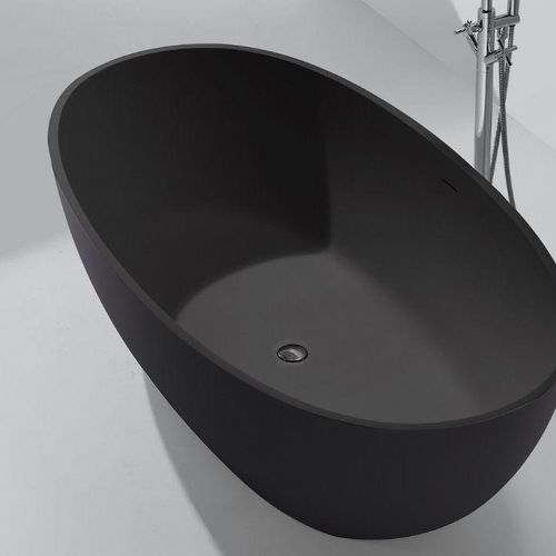 B003 Large Black Hugi Bath 1780MM