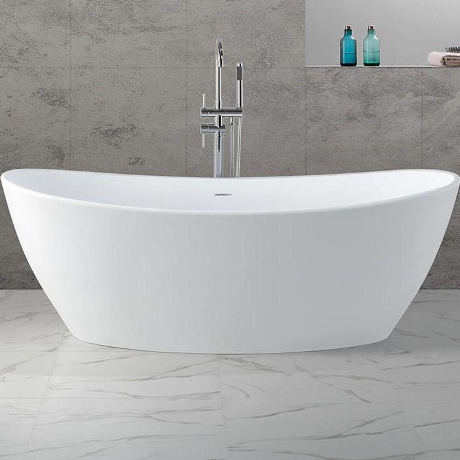 B034-A Stylish Freestanding Hugi Bath 1500MM