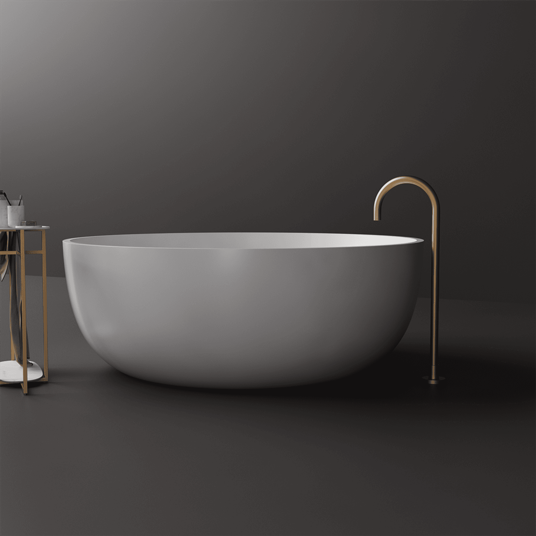 Silvia Circular Lightweight Bath ST13 - Various Sizes