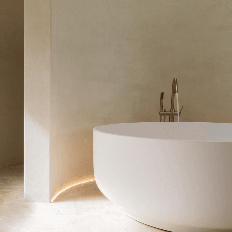 Silvia Circular Lightweight Bath ST13 - Various Sizes