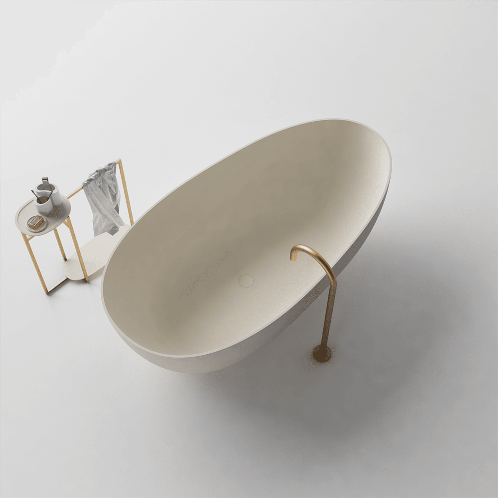 Jolanda Classic Stone Bath ST03 - Various Sizes