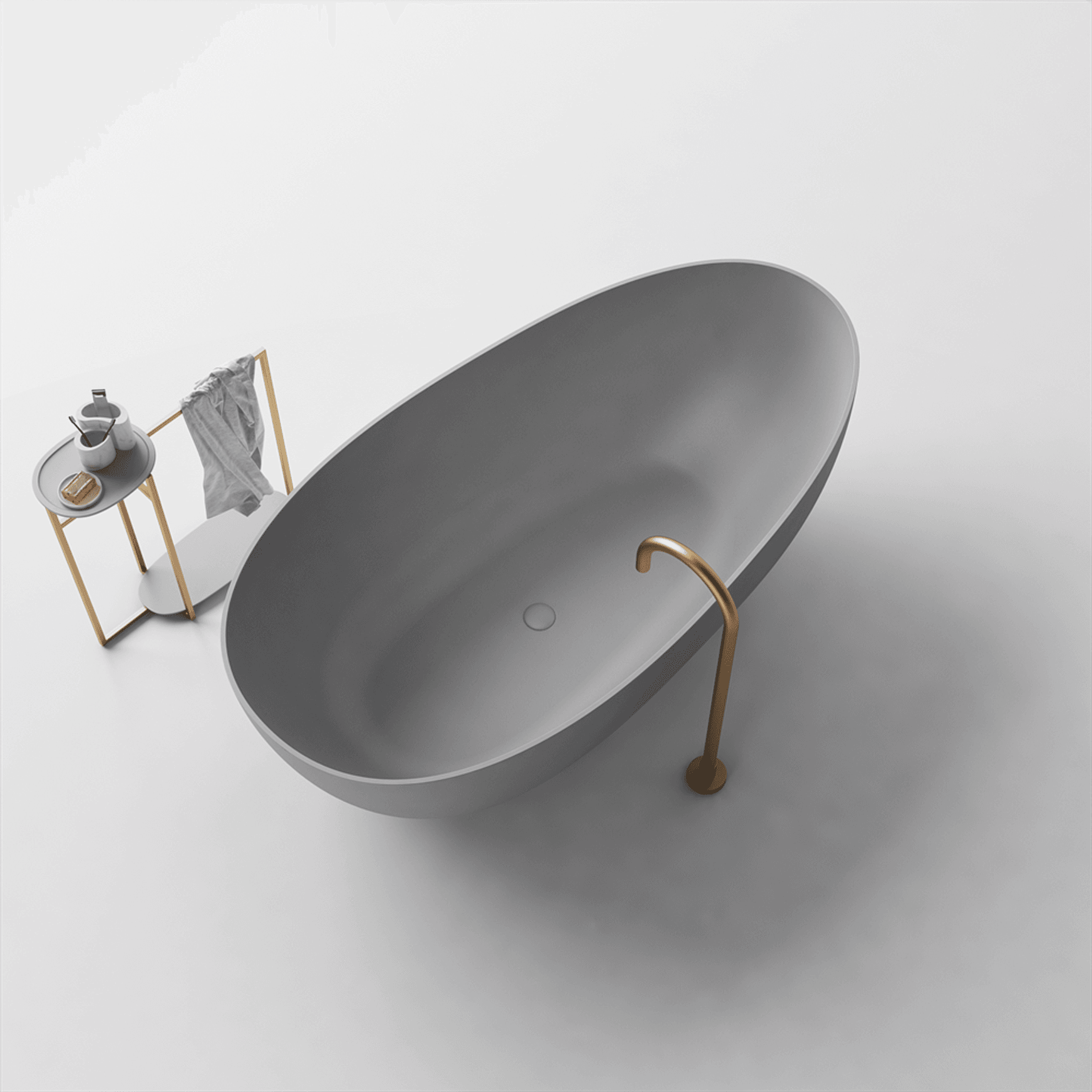 Jolanda Classic Stone Bath ST03 - Various Sizes